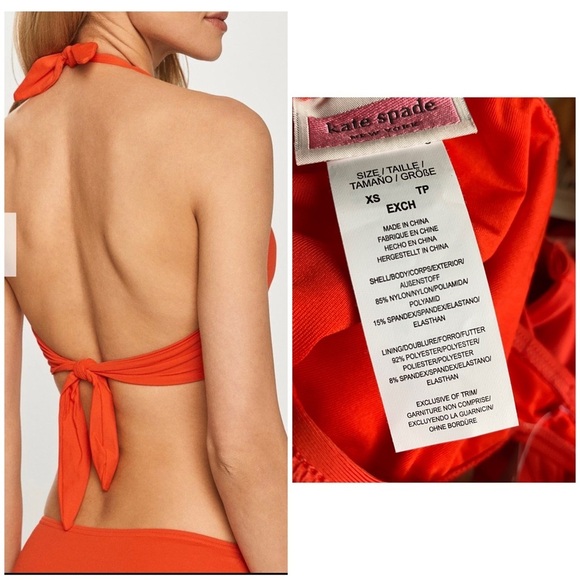 Kate Spade 2-piece halter swimsuit - Picture 7 of 7